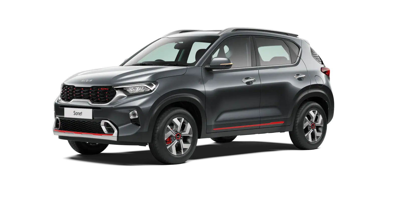 Kia Sonet2021-Gravity Grey