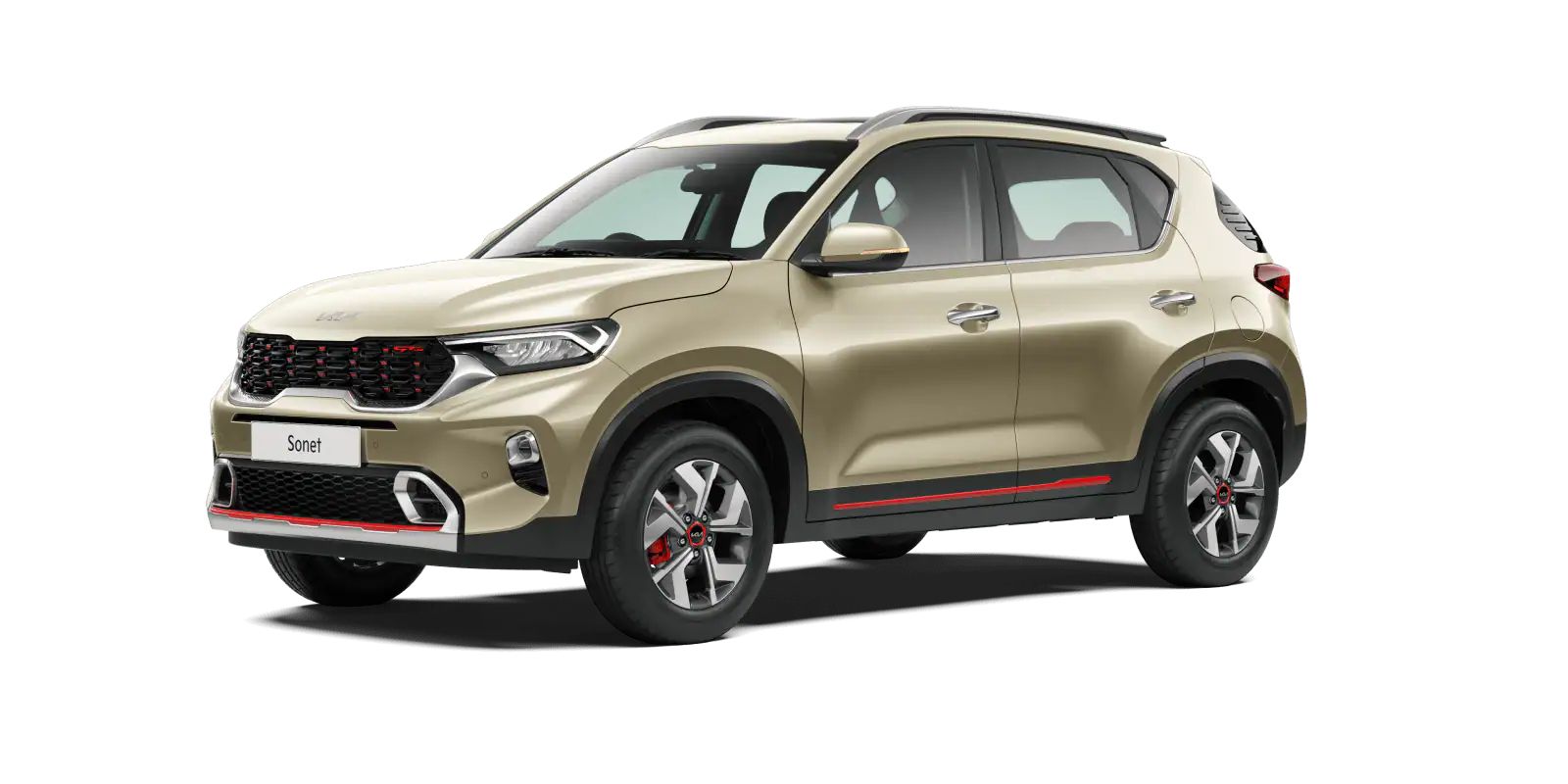 Kia Sonet2021-Beige Gold